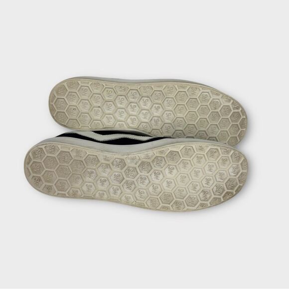 Stuart Weitzman Daryl Suede Sneakers in Blue and White Women's Size 5.5 - Picture 7 of 8